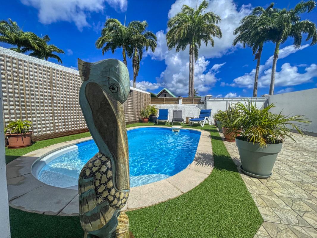 2.Location villa piscine St François Guadeloupe_Piscine